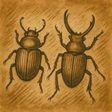 Two Beetles