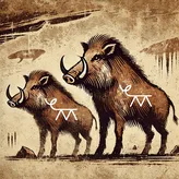 Two Boars