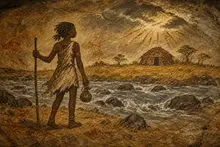 Nia reaches the far bank. She has crossed the river and knows she can do hard things.